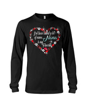 Load image into Gallery viewer, Nana Is My Favorite  Unique Custom Design For Family Unisex Long Sleeve
