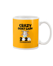 Load image into Gallery viewer, Crazy Goat Lady 2020 Quarantined Gift For Goat Lovers Mug

