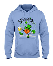 Load image into Gallery viewer, Basketball Saint Patrick's Day Gift For Basketball Lovers Hoodie
