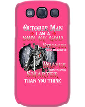 Load image into Gallery viewer, October Man Son Of God Birthday Meaningful Gift For Men Phone case
