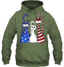 Load image into Gallery viewer, Cat Happy America  Independence's Day Special Custom Design Hoodie
