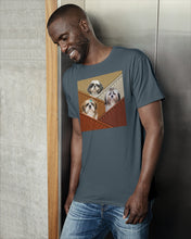 Load image into Gallery viewer, Three Cute Shih Tzu In Bag Gift For Dog Lovers Guys Tee
