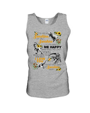 Load image into Gallery viewer, My Only Sunshine Make Me Happy Special Custom Design Unisex Tank Top

