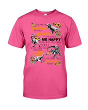 Load image into Gallery viewer, My Only Sunshine Make Me Happy Special Custom Design Guys Tee
