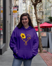 Load image into Gallery viewer, Black Phone Case Sunflower Faith Gift For Christians Hoodie
