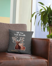 Load image into Gallery viewer, Custom Name Deers Gift For Boyfriend Till Our Last Breath Pillow Cover
