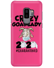 Load image into Gallery viewer, Crazy Goat Lady 2020 Quarantined Gift For Goat Lovers Phone case
