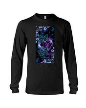 Load image into Gallery viewer, Purple Phone Case With Butterfly Faith Hope Love Suicide Awareness Gift Unisex Long Sleeve
