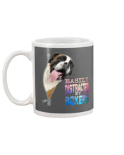 Load image into Gallery viewer, Easilly Distracted By Boxers Gift For Dog Lovers Mug
