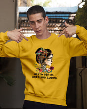 Load image into Gallery viewer, Nerdy Dirty Inked And Curvy Funny Gift For Friends Sweatshirt

