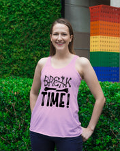Load image into Gallery viewer, Break Bone Time White Background Gift For Women Ladies Flowy Tank
