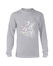 Load image into Gallery viewer, You're Not Alone Motorcycle Axe Gift For Men Unisex Long Sleeve
