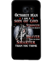 Load image into Gallery viewer, October Man Son Of God Birthday Meaningful Gift For Men Phone case
