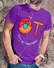 Load image into Gallery viewer, Gift For Occupational Therapist Let's Get Functional Guys Tee
