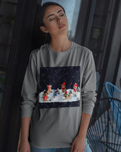 Load image into Gallery viewer, Night Christmas Chihuahua Cool Weather Gift For Dog Lovers Unisex Long Sleeve
