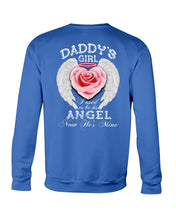 Load image into Gallery viewer, Market Trendz Daddy's Girl I Used To Be His Angel For Dad Sweatshirt
