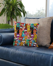 Load image into Gallery viewer, Colorful Cartoon Cat Face Gift For Cat Lovers Pillow Cover
