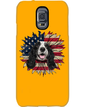 Load image into Gallery viewer, English Cocker Spaniel US Sunflower Gift For Dog Lovers Phone case
