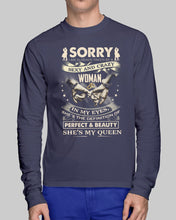 Load image into Gallery viewer, I'm Already Taken By A Sexy Crazy Woman Custom Design Unisex Long Sleeve
