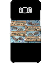 Load image into Gallery viewer, Do What Makes You Happy With Bats Gift For Girls Phone case
