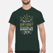 Load image into Gallery viewer, Vintage Funny My 45th Birthday The One Where I Was Quarantined Guys Tee
