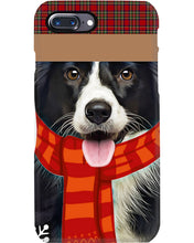 Load image into Gallery viewer, Santa Border Collie In Stock Gift For Dog Lovers Phone case

