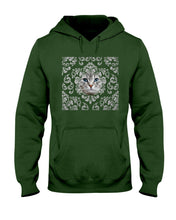 Load image into Gallery viewer, Vintage Cat's Face Unique Custom Design For Cat Lovers Hoodie
