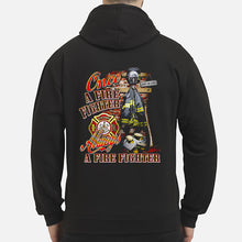 Load image into Gallery viewer, Once A Firefighter   Always A Firefighter   Special Custom Design Hoodie
