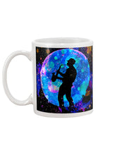 Load image into Gallery viewer, Saxophone Man  Blue Disco Gift For Music Lovers Mug
