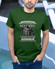 Load image into Gallery viewer, Shes Stubborn Messy And A Brat At Times Black Gift For Husband Guys Tee
