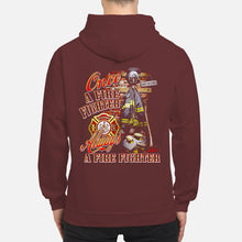 Load image into Gallery viewer, Once A Firefighter   Always A Firefighter   Special Custom Design Hoodie
