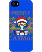 Load image into Gallery viewer, Merry Catmas Cute Funny Gifts Phone case
