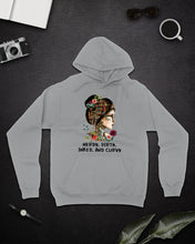 Load image into Gallery viewer, Nerdy Dirty Inked And Curvy Funny Gift For Friends Hoodie
