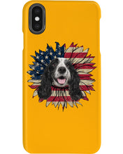 Load image into Gallery viewer, English Cocker Spaniel US Sunflower Gift For Dog Lovers Phone case
