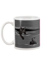 Load image into Gallery viewer, Cats In Your Horizontal Stripes Pocket Trending Gift For Cats Lovers Mug
