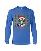 Load image into Gallery viewer, Merry Catmas Cute Funny Gifts Unisex Long Sleeve
