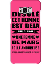 Load image into Gallery viewer, Désolé Cet Homme Est Déjà Pris Par Une Femme De Mars Birthday Gift Phone case
