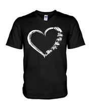 Load image into Gallery viewer, Custom Phone Case I Love My Trucker Best Gift For Trucker Guys V-Neck
