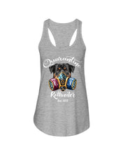 Load image into Gallery viewer, Lovely Phone Case Quarantine Rottweiler Est 2020 Gift For Rottweiler Lovers Ladies Flowy Tank
