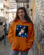 Load image into Gallery viewer, Lovely Phone Case Twinkling Blue Heart Gift For Goat Lovers Hoodie
