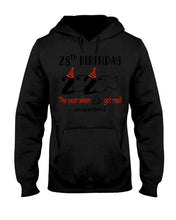 Load image into Gallery viewer, Phone Case With 28th Birthday 2020 The Year When Got Real Quarantined Trending Hoodie
