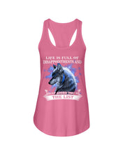 Load image into Gallery viewer, Life Is Full Of Disappointment And I Added You To The List Ladies Flowy Tank
