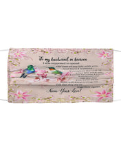 Load image into Gallery viewer, Til The Day We're Together Humming Birds Cloth Face Mask
