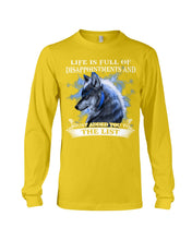 Load image into Gallery viewer, Life Is Full Of Disappoinments And Just Added You To The List Unisex Long Sleeve
