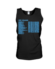 Load image into Gallery viewer, Pinpoint The Location In The Space Blue Unisex Tank Top
