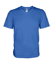 Load image into Gallery viewer, July Girl I May Not Be Perfect But Jesus Thinks I'm To Die For Guys V-Neck
