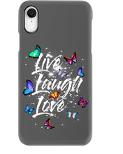 Load image into Gallery viewer, Butterfly Live Laugh Love Gift For Lover Phone case
