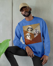 Load image into Gallery viewer, Three Cute Shih Tzu In Bag Gift For Dog Lovers Sweatshirt

