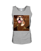 Load image into Gallery viewer, Bulldog In Cool Tote Bag Gift For Dog Lovers Unisex Tank Top

