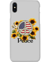 Load image into Gallery viewer, Peace Sign Sunflower Birthday Gift For Girls Phone case
